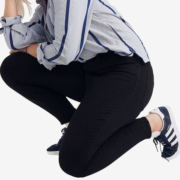 Madewell Black Roadtripper Skinny Jeans - Picture 3 of 8